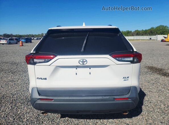 2T3P1RFV7LC076268 2020 TOYOTA RAV4 Белый Вид сзади