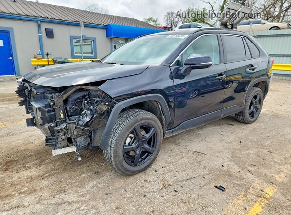 2T3P1RFV7LC086976 2020 TOYOTA RAV4 Черный Передняя левая четверть