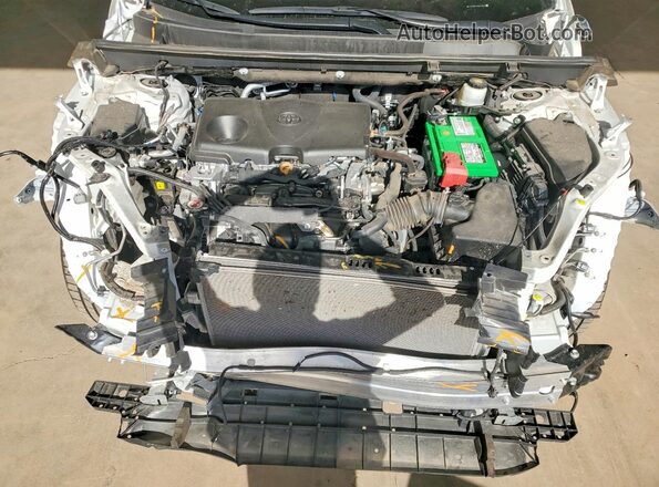 2T3P1RFV7MC210472 2021 TOYOTA RAV4 White Widok wnętrza z tyłu