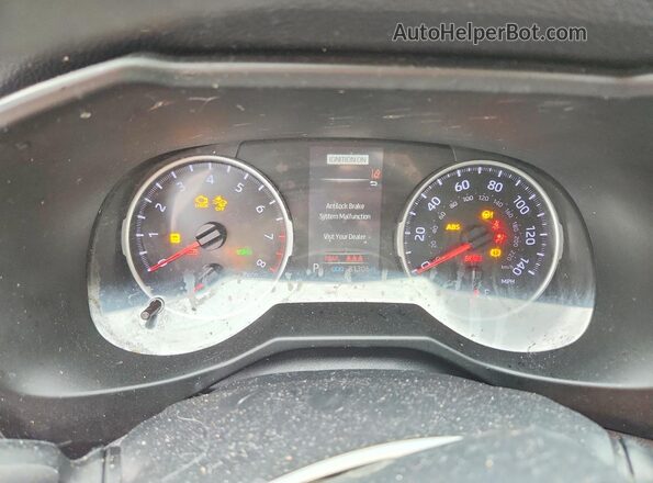 2T3P1RFV9KW058318 2019 TOYOTA RAV4 White Vista del cuadro de instrumentos