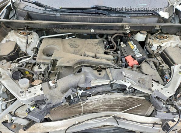 2T3P1RFV9KW058318 2019 TOYOTA RAV4 White Vista interior trasera