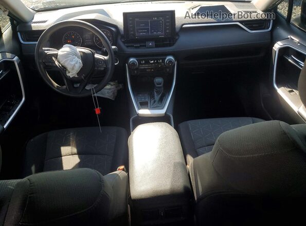 2T3P1RFV9MC151358 2021 TOYOTA RAV4 Серебряный Вид панели приборов