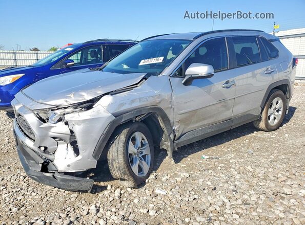 2T3P1RFV9MC151358 2021 TOYOTA RAV4 Серебряный Передняя левая четверть