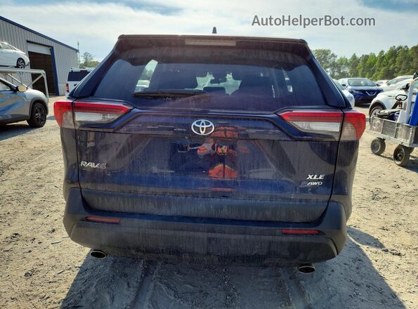 2T3P1RFV9NW274660 2022 TOYOTA RAV4 Blue Widok z tyłu