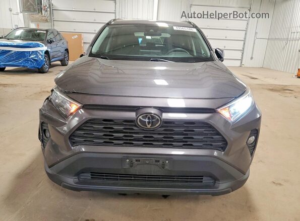 2T3P1RFVXKW051622 2019 TOYOTA RAV4 Gray წინა ხედი