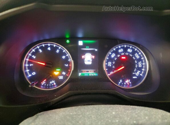 2T3P1RFVXKW051622 2019 TOYOTA RAV4 Gray ხელსაწყოთა პანელის ხედი