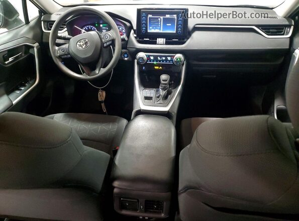 2T3P1RFVXKW051622 2019 TOYOTA RAV4 Gray წინა პანელის ხედი