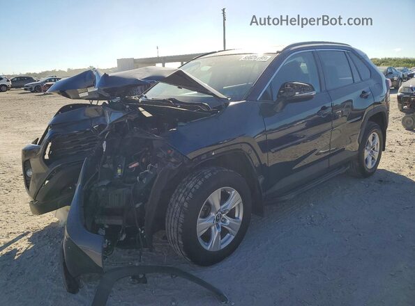 2T3P1RFVXLC088639 2020 TOYOTA RAV4 Blue Vista tres cuartos delantera izquierda