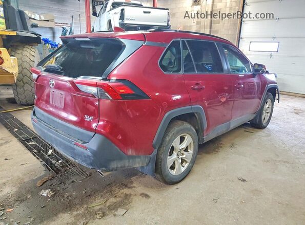 2T3R1RFV6KC012150 2019 TOYOTA RAV4 Burgundy Tył prawy