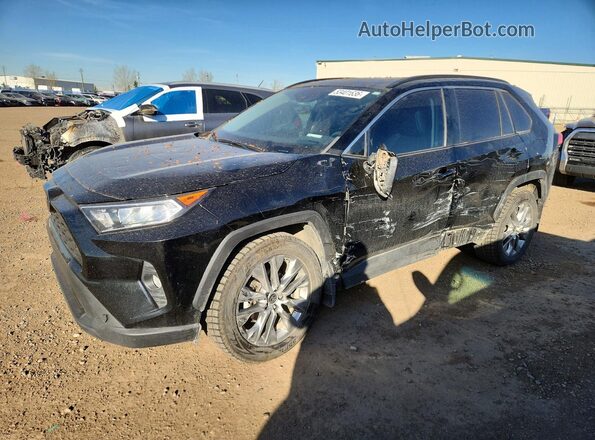 2T3R1RFVXMC213360 2021 TOYOTA RAV4 Черный Передняя левая четверть