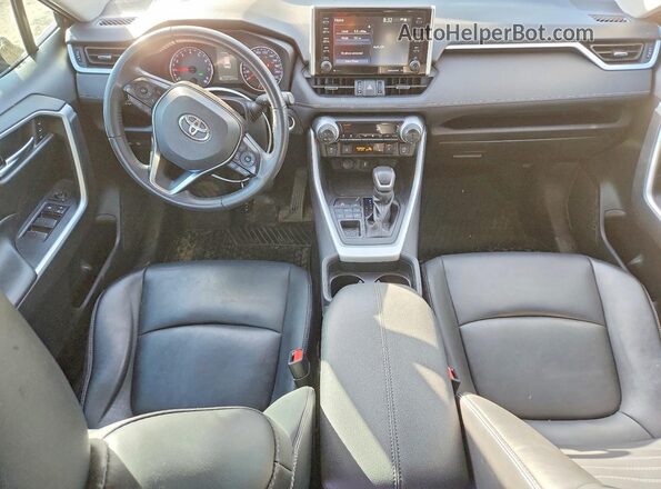 2T3R1RFVXMC213360 2021 TOYOTA RAV4 Черный Вид панели приборов