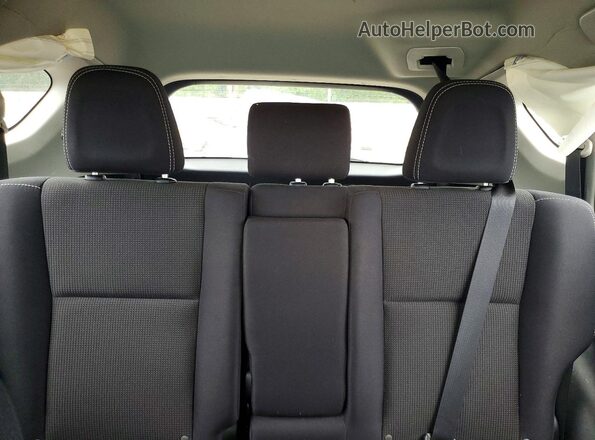 2T3RFREV0GW480593 2016 TOYOTA RAV4 White Հետևի նստատեղերի տեսք
