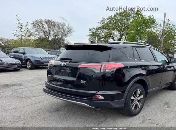 2T3RFREV0HW654552 2017 TOYOTA LE Black Задня права чверть