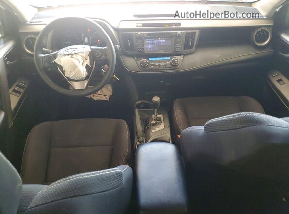 2T3RFREV0JW791710 2018 TOYOTA RAV4 White Widok deski rozdzielczej