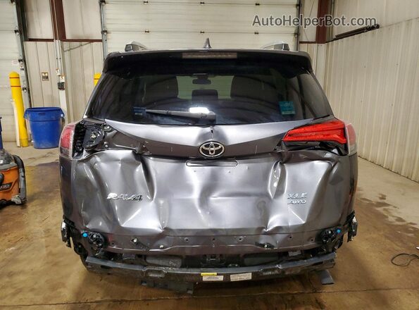 2T3RFREV1GW424968 2016 TOYOTA RAV4 Gray Вид ззаду