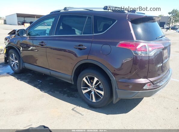2T3RFREV1HW676690 2017 TOYOTA LE Фиолетовый Задняя левая четверть