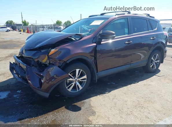 2T3RFREV1HW676690 2017 TOYOTA LE Фиолетовый Передняя левая четверть