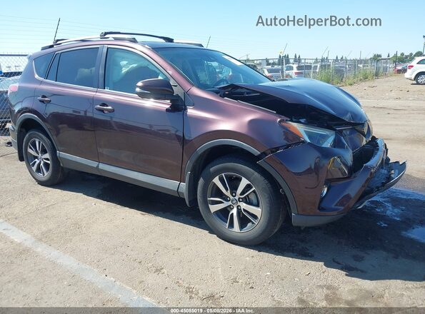 2T3RFREV1HW676690 2017 TOYOTA LE Фиолетовый Передняя правая четверть