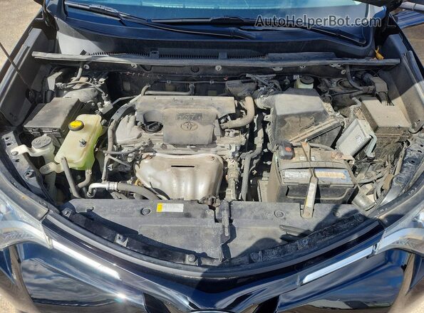 2T3RFREV4GW502188 2016 TOYOTA RAV4 Black Вид підкапотного простору