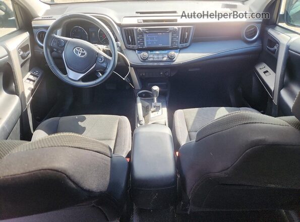 2T3RFREV4GW502188 2016 TOYOTA RAV4 Black Вид панелі приладів