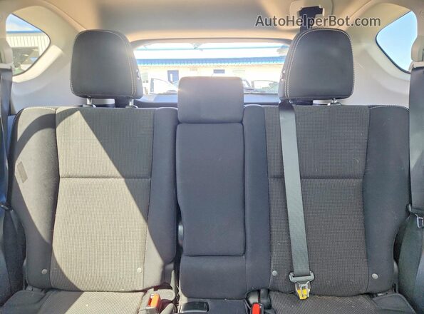 2T3RFREV4GW502188 2016 TOYOTA RAV4 Black Вид задніх сидінь