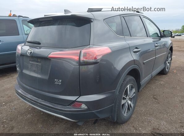2T3RFREV4GW506760 2016 TOYOTA LE Серый Задняя правая четверть