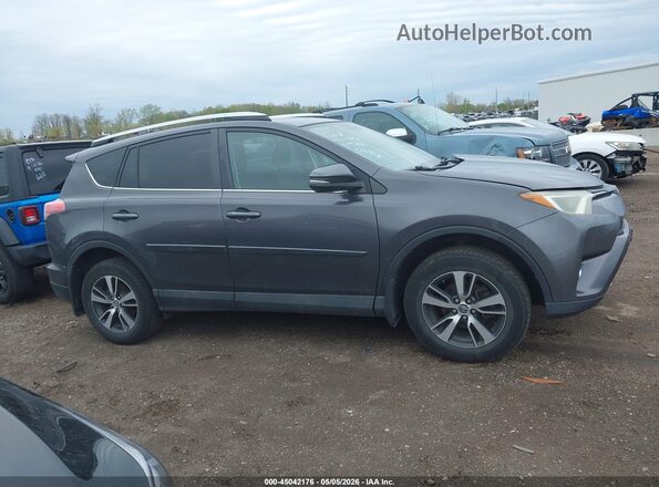 2T3RFREV4GW506760 2016 TOYOTA LE Серый Вид задней части салона