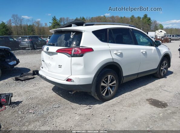 2T3RFREV5GW463594 2016 TOYOTA LE White Задня права чверть