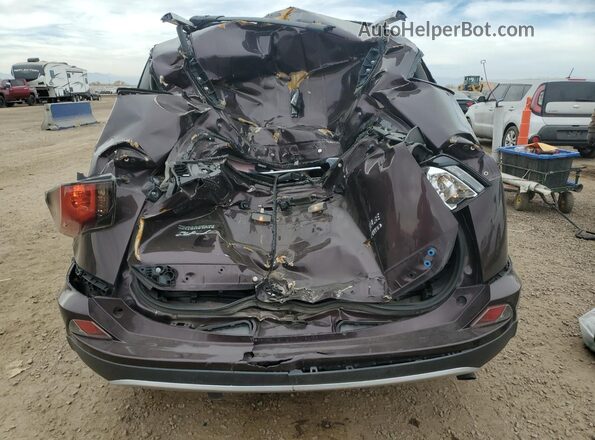 2T3RFREV5GW506802 2016 TOYOTA LE Бордовый Вид сзади