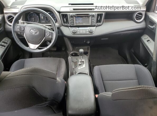 2T3RFREV5GW506802 2016 TOYOTA LE Бордовый Вид панели приборов
