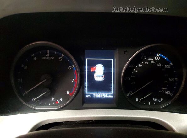 2T3RFREV5HW683786 2017 TOYOTA RAV4 Серый Вид щитка приборов