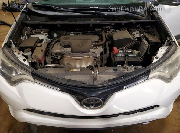 2T3RFREV5JW802720 2018 TOYOTA RAV4 Белый Вид подкапотного пространства