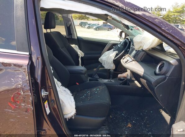 2T3RFREV7HW549619 2017 TOYOTA RAV4 Burgundy Вид салону спереду