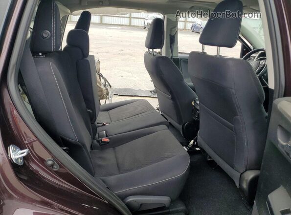 2T3RFREV7HW605610 2017 TOYOTA RAV4 Фиолетовый Вид задней части салона