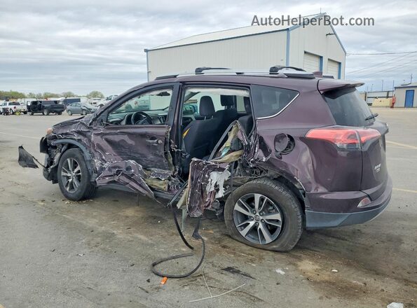2T3RFREV7HW605610 2017 TOYOTA RAV4 Фиолетовый Задняя левая четверть