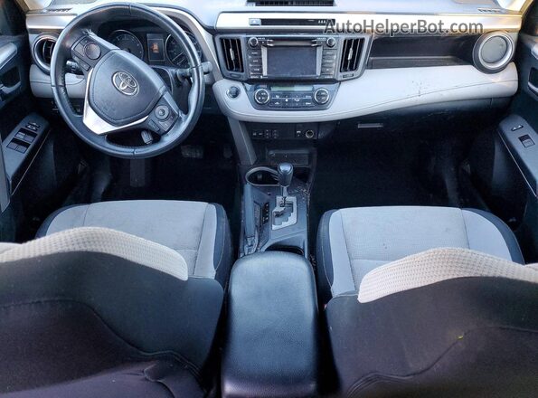 2T3RFREV7JW706684 2018 TOYOTA RAV4 Черный Вид панели приборов