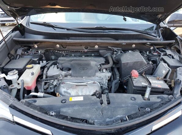 2T3RFREV7JW706684 2018 TOYOTA RAV4 Черный Вид подкапотного пространства