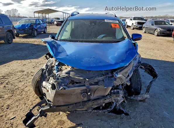 2T3RFREV8HW554098 2017 TOYOTA RAV4 Синий Вид спереди