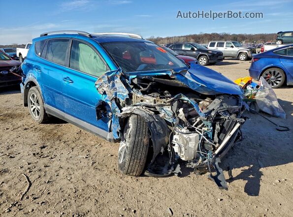 2T3RFREV8HW554098 2017 TOYOTA RAV4 Синий Передняя правая четверть