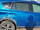2017 Toyota Rav4 Xle Синий vin: 2T3RFREV8HW554098