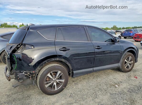 2T3RFREVXJW757385 2018 TOYOTA RAV4 Black უკანა მარჯვენა