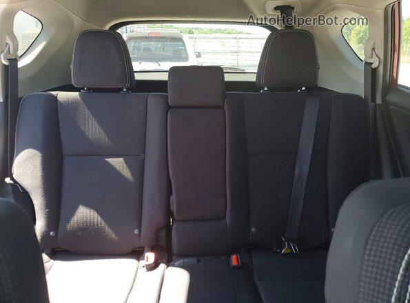 2T3RFREVXJW839472 2018 TOYOTA RAV4 Темно-бордовый Вид задних сидений