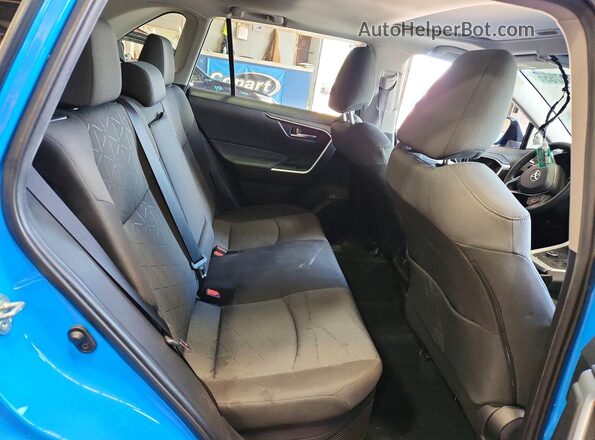 2T3RWRFV1LW099666 2020 TOYOTA RAV4 Синий Вид задней части салона