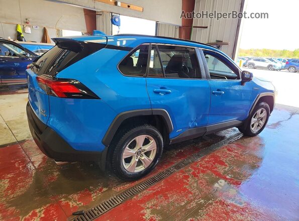 2T3RWRFV1LW099666 2020 TOYOTA RAV4 Синий Задняя правая четверть