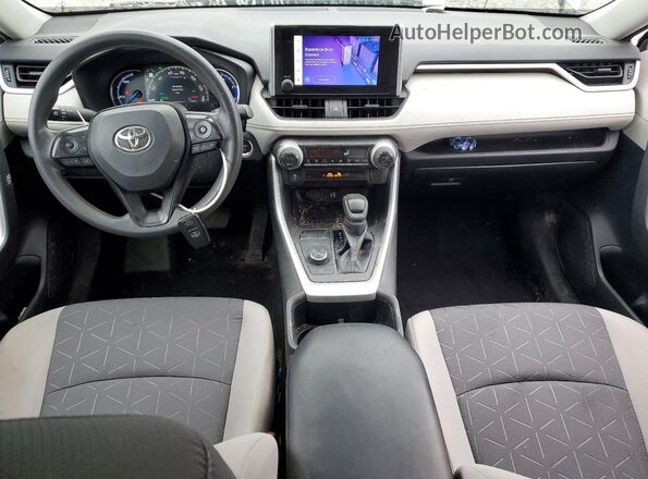 2T3RWRFV2RW196867 2024 TOYOTA RAV4 Silver Առջևի վահանակի տեսք