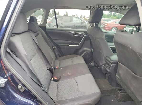 2T3RWRFV3LW062845 2020 TOYOTA RAV4 Синий Вид задних сидений