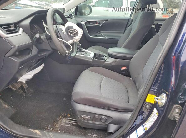 2T3RWRFV3LW062845 2020 TOYOTA RAV4 Синий Вид салона спереди