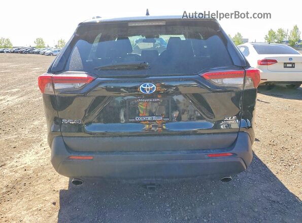 2T3RWRFV3LW099216 2020 TOYOTA RAV4 Black Rear view