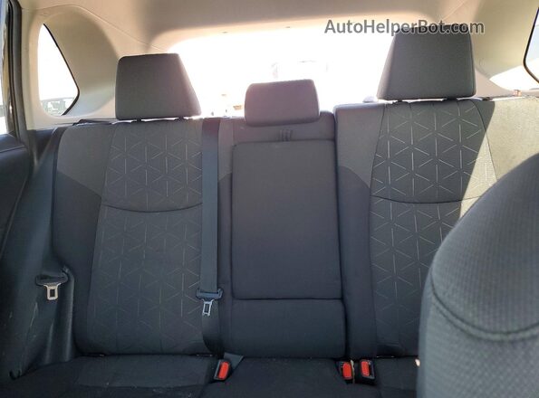 2T3RWRFV3LW099216 2020 TOYOTA RAV4 Black Rear seats view