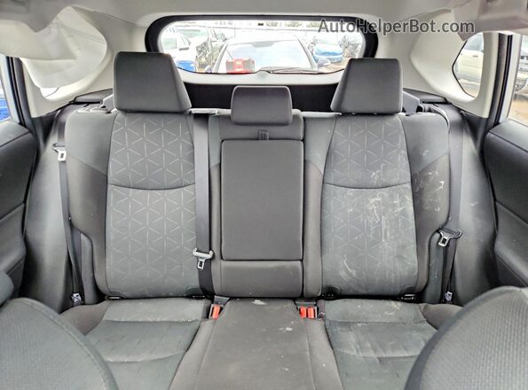 2T3RWRFV4RW242683 2024 TOYOTA RAV4 Silver Rear seats view
